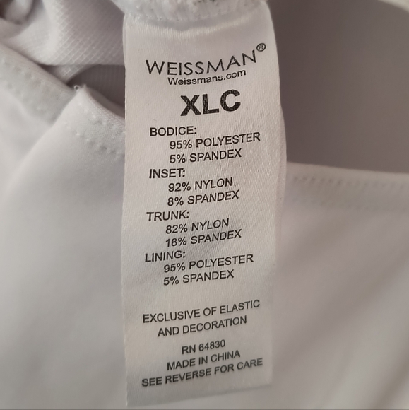 Weissman White Dance Costume Dress Child XL - Picture 4 of 5